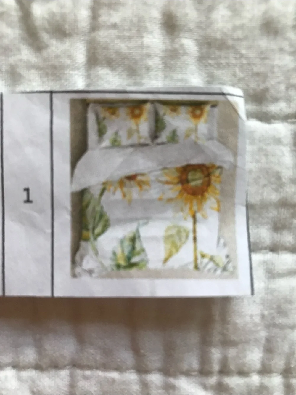 SUNFLOWER DUVET SET